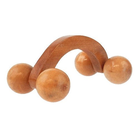 Wooden Wheels Massager