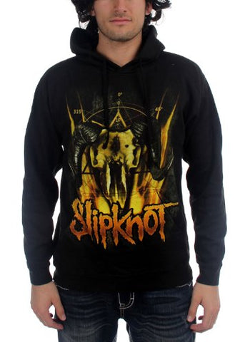 Slipknot Cattle Skull Pullover Hoodie Size L