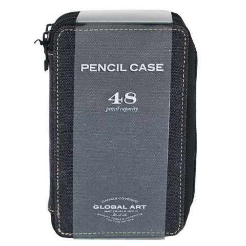 Canvas Pencil Case 48-color Black