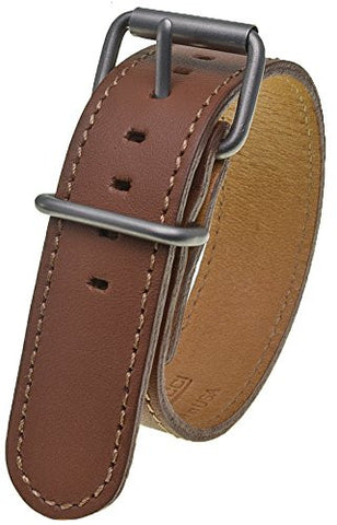 A-Type DX3 Leather Latigo, British Tan Matte - 7/8"