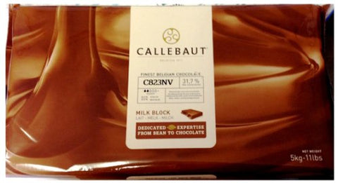 Callebaut Milk Chocolate (C823NV-132) - 11lb