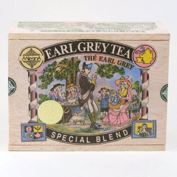 Earl Grey Tea in Wood Box - 100 Tea Bags