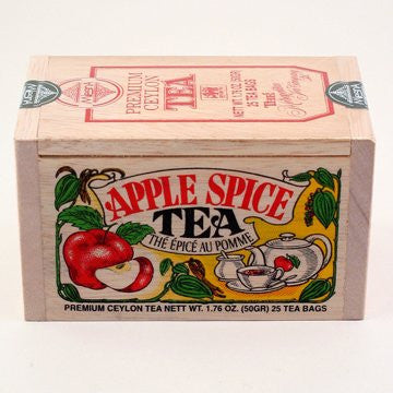 Apple Spice Tea in Wood Box - 25 Tea Bags