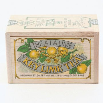 Key Lime Tea in Wood Box - 25 Tea Bags