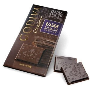 Godiva Dark 85% Santo Domingo Bar 3.5oz (5-pack)