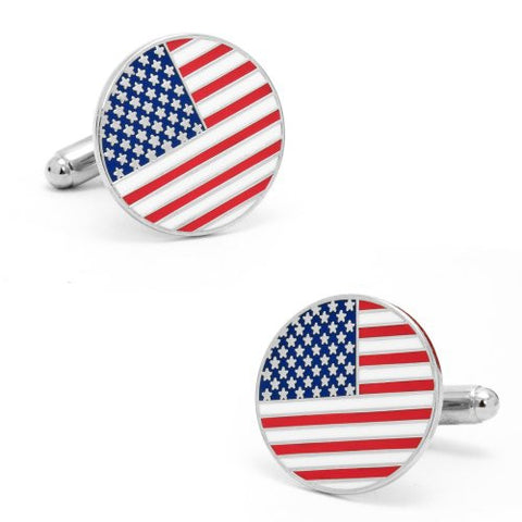 American Flag Cufflinks