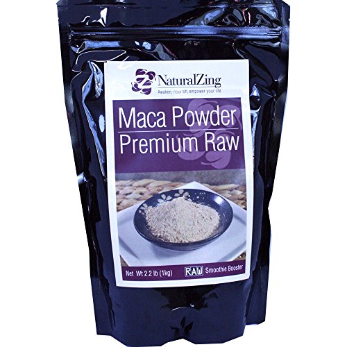 Natural Zing Maca Powder (Raw, Organic) 2.2 lb