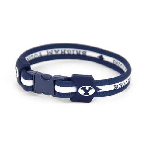 BYU Cougars Titanium Sport Bracelet 8.5"