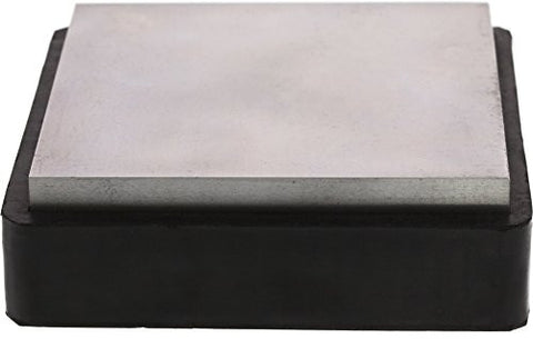 BENCH BLOCK- STEEL & RUBBER, 4"