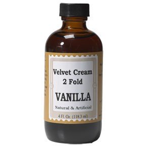 2-Fold Velvet Cream Vanilla, Natural & Artificial, 4 oz