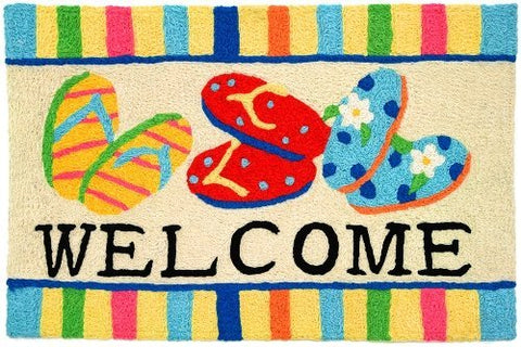 Flip Flop Welcome 21" x 33"