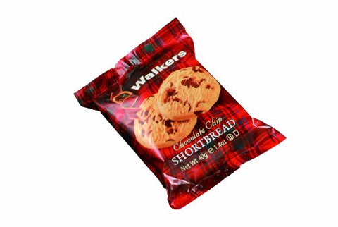 Walkers Chocolate Chip Shortbread-Pack of 2, 1.4 oz