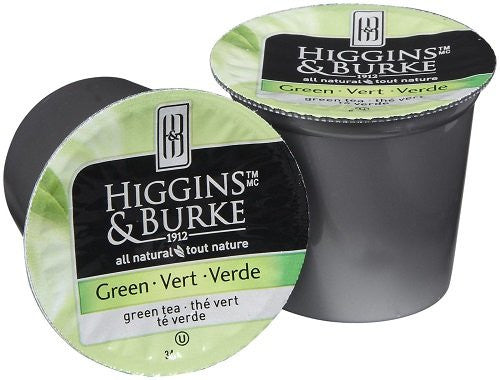 HIGGINS & BURKE, GREEN TEA (24 SINGLE SERVE CUPS)
