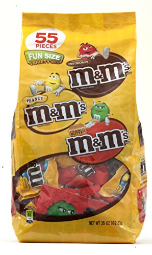 M&M'S Fun Size Mix Variety Bag 35 Oz (Individual)