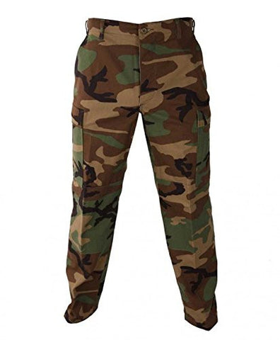 BDU Trouser – Button Fly (60/40 Cotton/Poly Twill) 4XL Regular (Black)