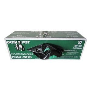 LINER TRASH BAGS Oxo-Biodegradable Liner Trash Bags- 50 Count (10-15 gallon)