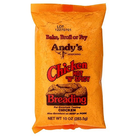 Andys Breading Chckn Hot 10.0 OZ