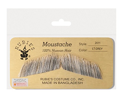 Gent Moustache - Light Gray