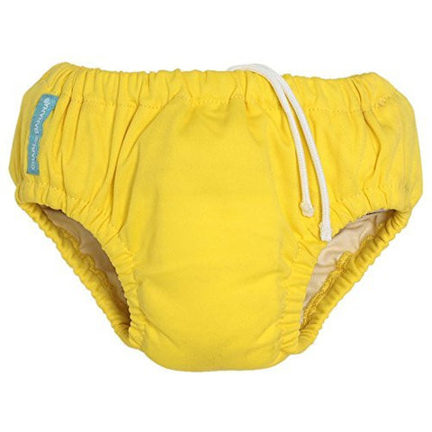 Charlie Banana Swim Diaper (Small 11-18 lbs, Yellow)