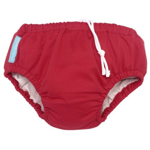 Charlie Banana Swim Diaper (Small 11-18 lbs, Red)