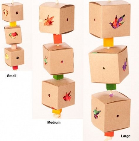 Pardaise Toys Medium Triple Foraging Box
