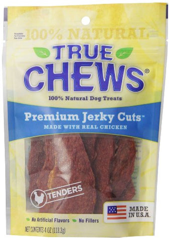 True Chews USA Chicken Jerky Fillets "The Original" - 4 oz Re-sealable Pouch