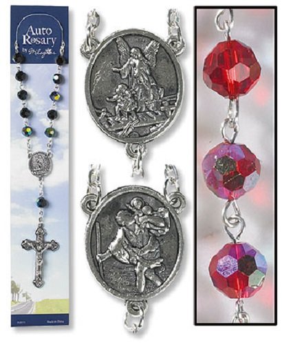 Auto Rosary Refill-Ruby 3pcs