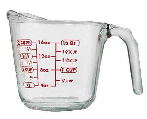 Anchor Hocking Liquid Measuring Cup - 2 cup - Glass
