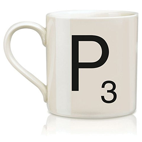 Scrabble Mug, Letter P