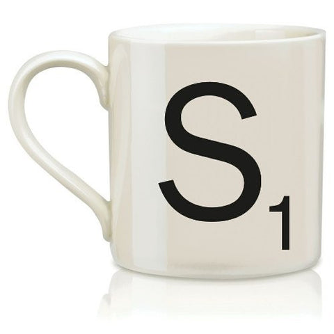 Scrabble Mug, LetterS
