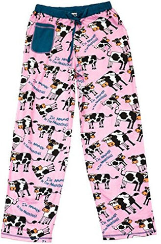 Lazy One I'm Mooody In The Morning - 082, Women's PJ Pant, M