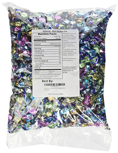 Glitterati Deluxe Miniature Hard Candies Mint Medley 2 lbs.