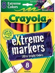 8 ct. eXtreme, Broad Line Markers
