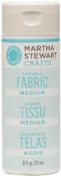 MARTHA STEWART TINTABLE FABRIC MEDIUM, 6 OZ.