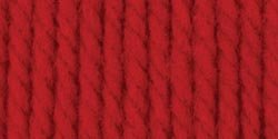 Bernat Softee Chunky Yarn - Solid Berry Red 108 Yards 3.5 OZ