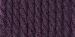 Bernat Softee Chunky Yarn - Solid Dark Mauve 108 Yards 3.5 OZ