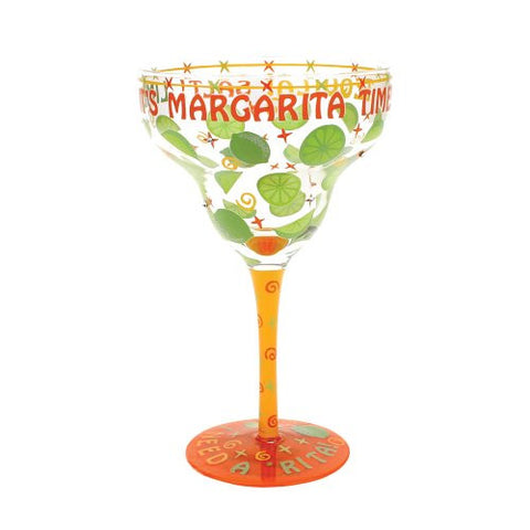 Margarita Glass - Tequila , Salt, Lime