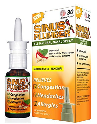 Sinus Plumber Allergy, Sinus-Allergy, 20 ml