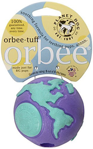 Orbee with Treat Spot - Purple/Teal - Big Pup
