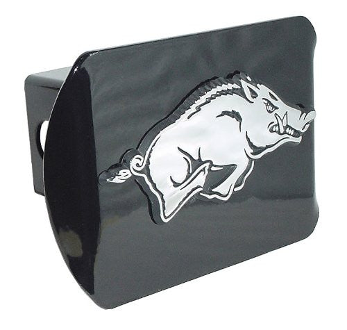 Arkansas (Running Hog) Black Hitch Cover