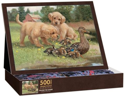 500 Piece Puzzles, Follow the Leader