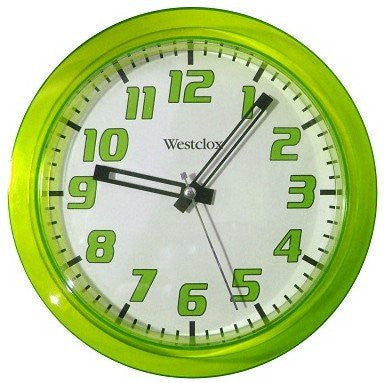 Green Round Wall Clock