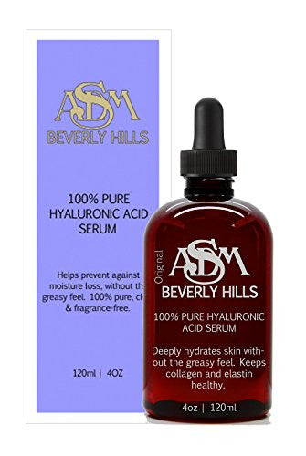 100% PURE HYALURONIC ACID SERUM 4oz/120ml