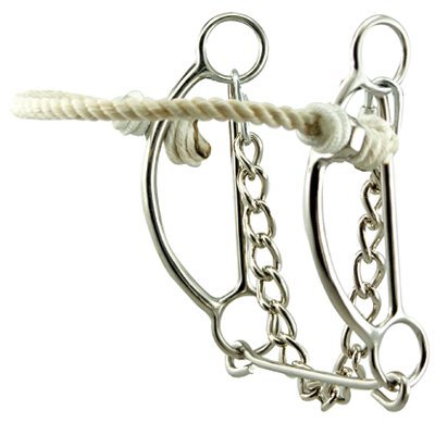 Coronet Hackamore Trap with Rope Nose Band