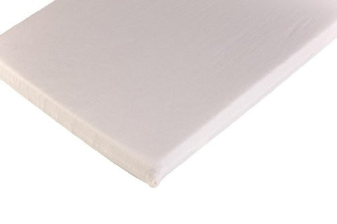 Bassinet Sheet – Organic Cotton Natural - approx 29 1/4” x 15 3/4”