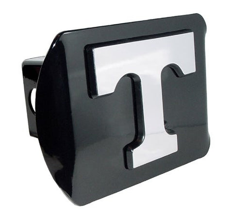 Tennessee (Chrome “T”) Black Hitch Cover