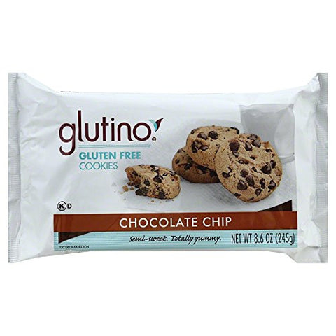 Glutino Vanilla Chocolate Chip Cookies, Gluten Free 8.6 OZ