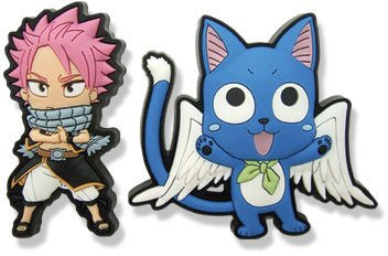 Fairy Tail Natsu & Happy PVC Pinset