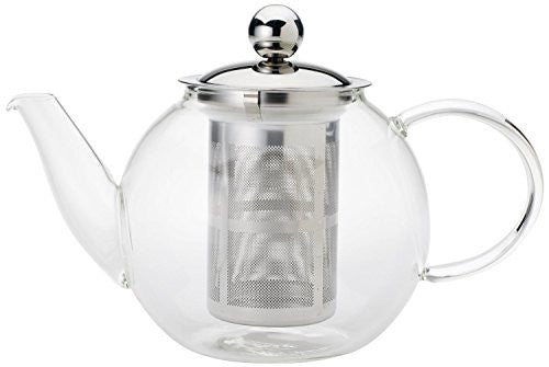 Teapot 28 Oz With Infuser Borosilicate Glass