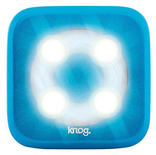 KNOG BLINDER 4 FRONT USB RECHARGEABLE "STANDARD" BLUE